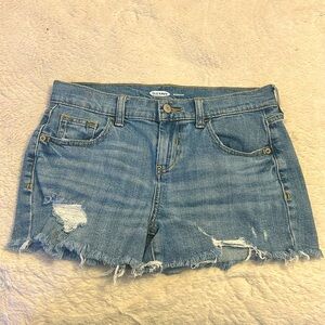 Old Navy boyfriend cutoff shorts